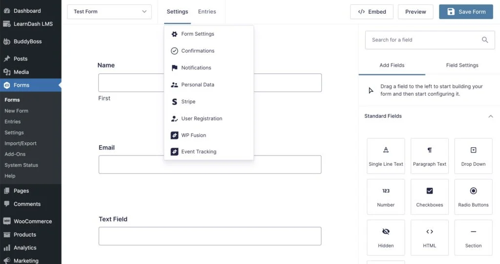 download do plugin Gravity Forms - GPL