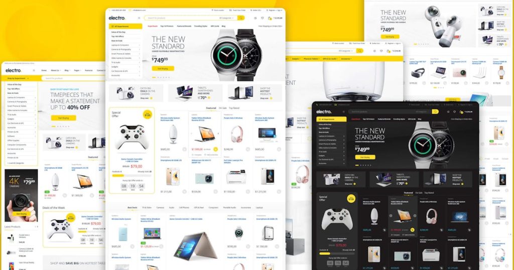 tema Electro WooCommerce download GPL