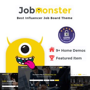 Download tema Jobmonster – Job Board WordPress Theme