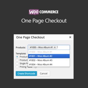 download plugin WooCommerce One Page Checkout