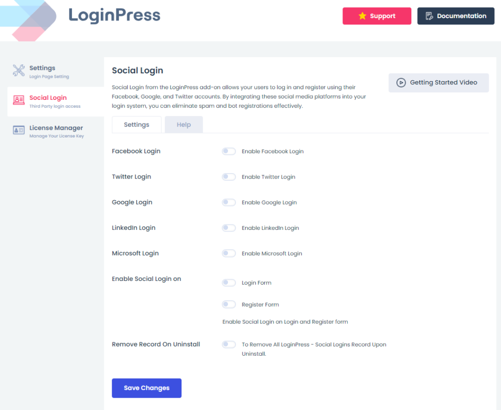 plugin de login social para WordPress