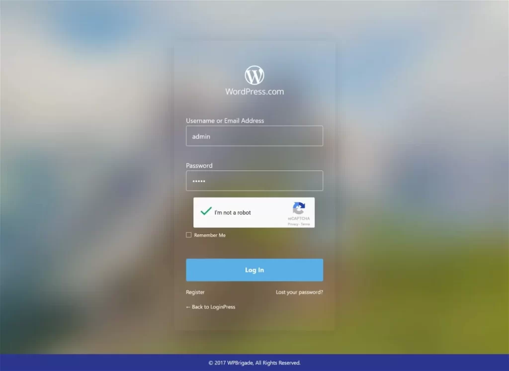 plugin para personalizar a página de login do WordPress