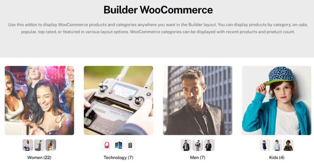 Construtor de Páginas do WooCommerce da Themify