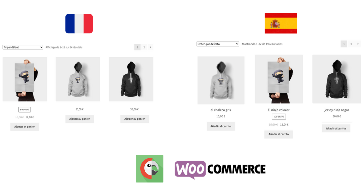 Traduzir WooCommerce para vários idiomas e moedas