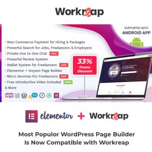 download tema Workreap Freelance Marketplace