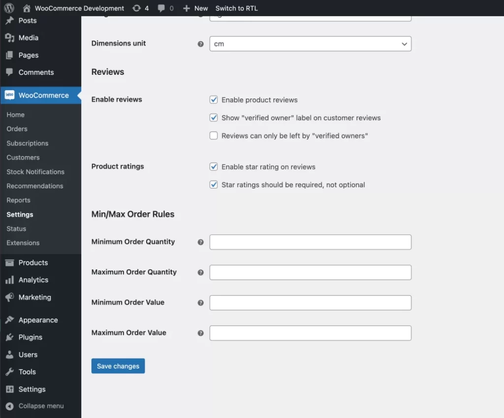 Limitar quantidade mínima e máxima na compra. WordPress WooCommerce