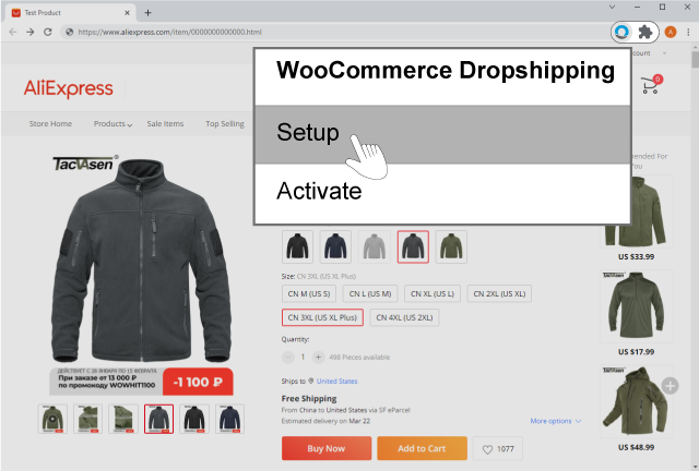 Site de Dropshipping no WordPress e WooCommerce