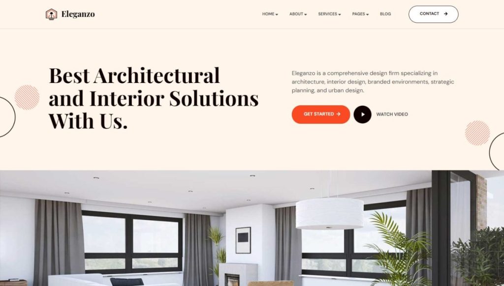 Tema WordPress para Arquitetura e Design de Interiores WP2You