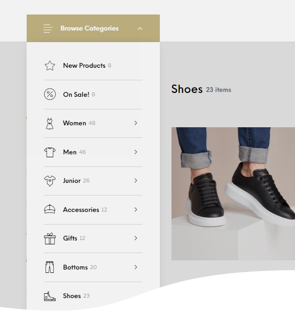 Tema clássico para WooCommerce WordPress