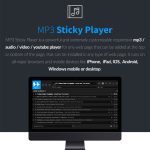 plugin download MP3 Sticky Player